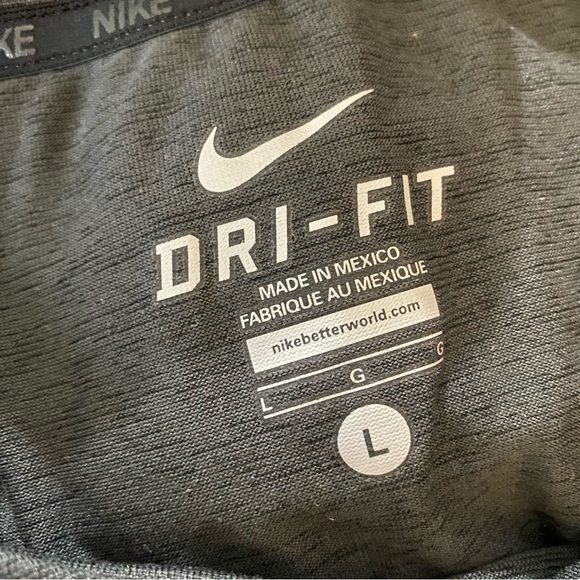 Nike Dri-Fit Training Tank Top Gray L - Picture 3 of 4